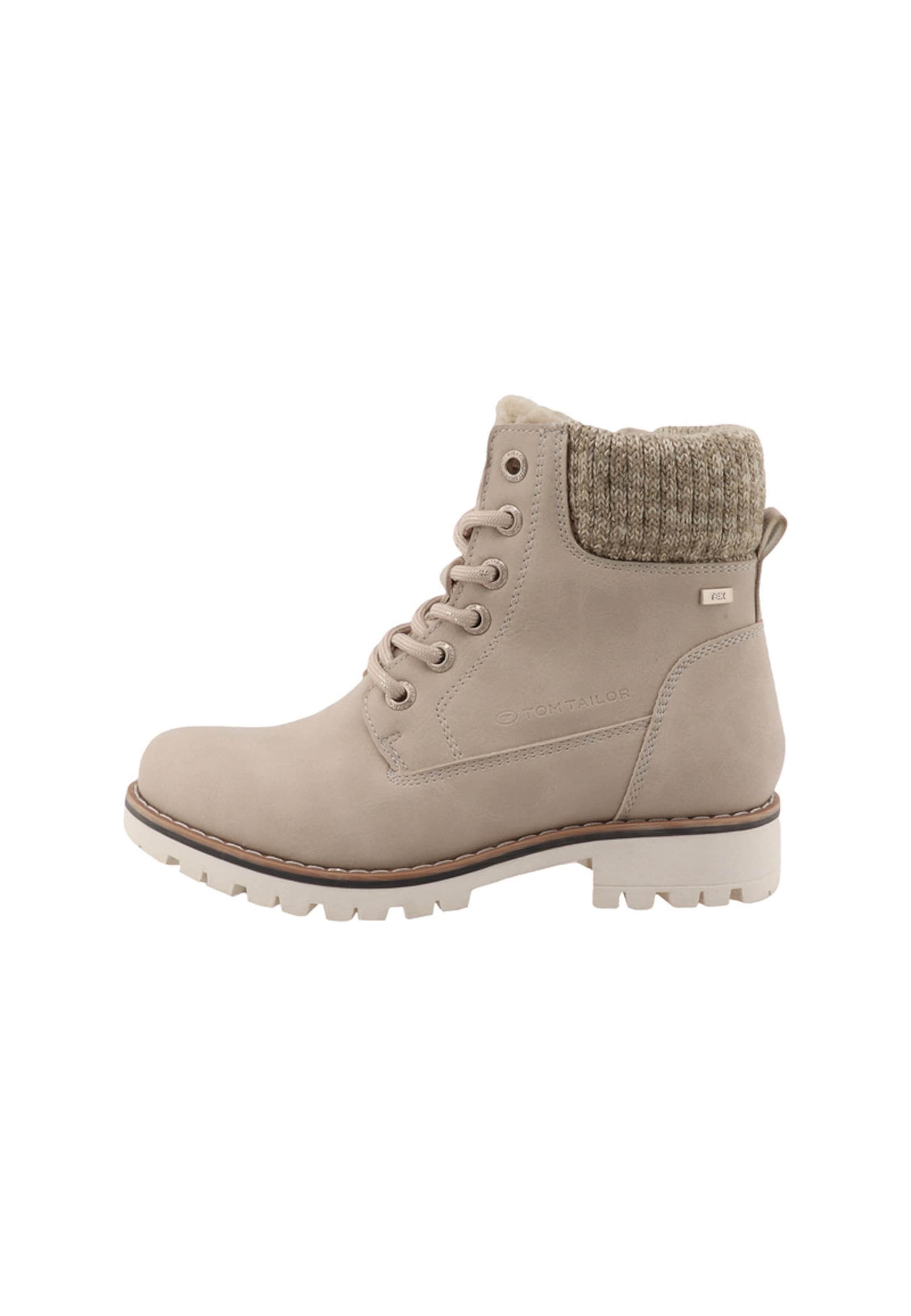 TOM TAILOR Laarzen in Beige: voorkant