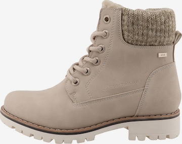 TOM TAILOR - Botas en beige: frente