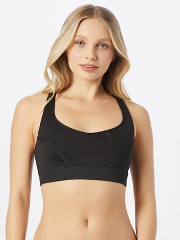 PUMA Bustier Sport-BH 'Exhale' in Schwarz: predná strana