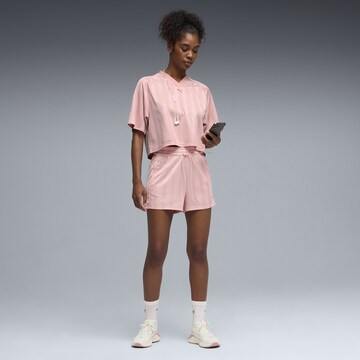 PUMA Regular Sportbroek 'League 3' in Roze