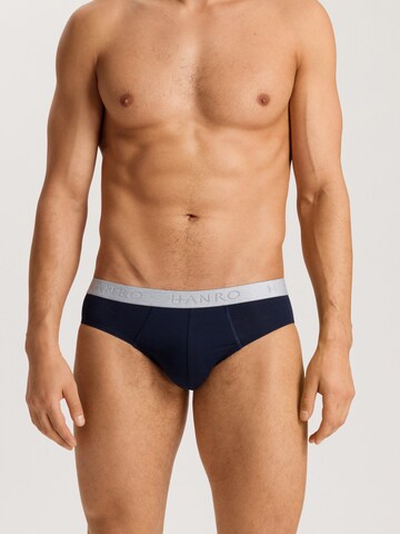 Hanro - Cueca 'Essentials' em azul: frente