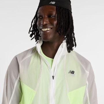 Veste de sport new balance en jaune