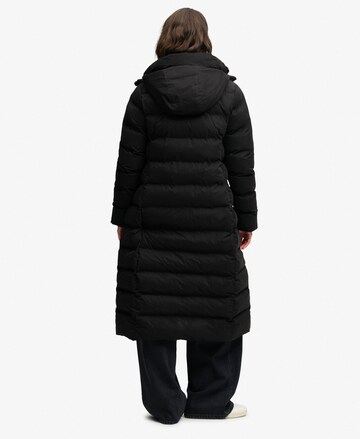 Superdry & Co Wintermantel in Zwart