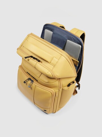 Sac à dos Piquadro en jaune