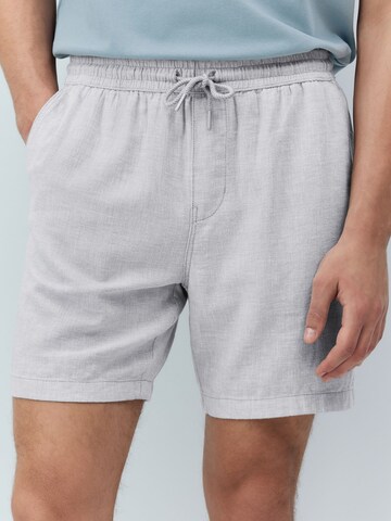 Regular Pantalon 'Dock' Next en gris : devant