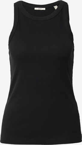 ESPRIT Top in Schwarz: predná strana