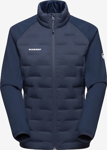 MAMMUT Outdoor Jacket in Blue: front