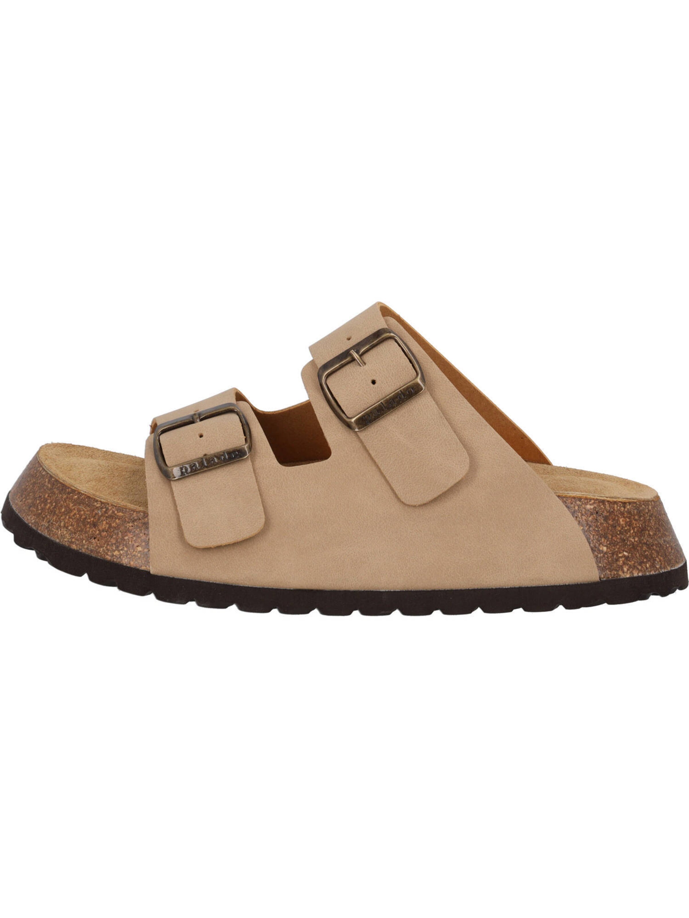 Palado Pantolette 'Elaha Mega' in Beige: Vorderseite