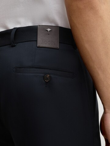 Coupe slim Pantalon à plis 'Hank' JOOP! en bleu
