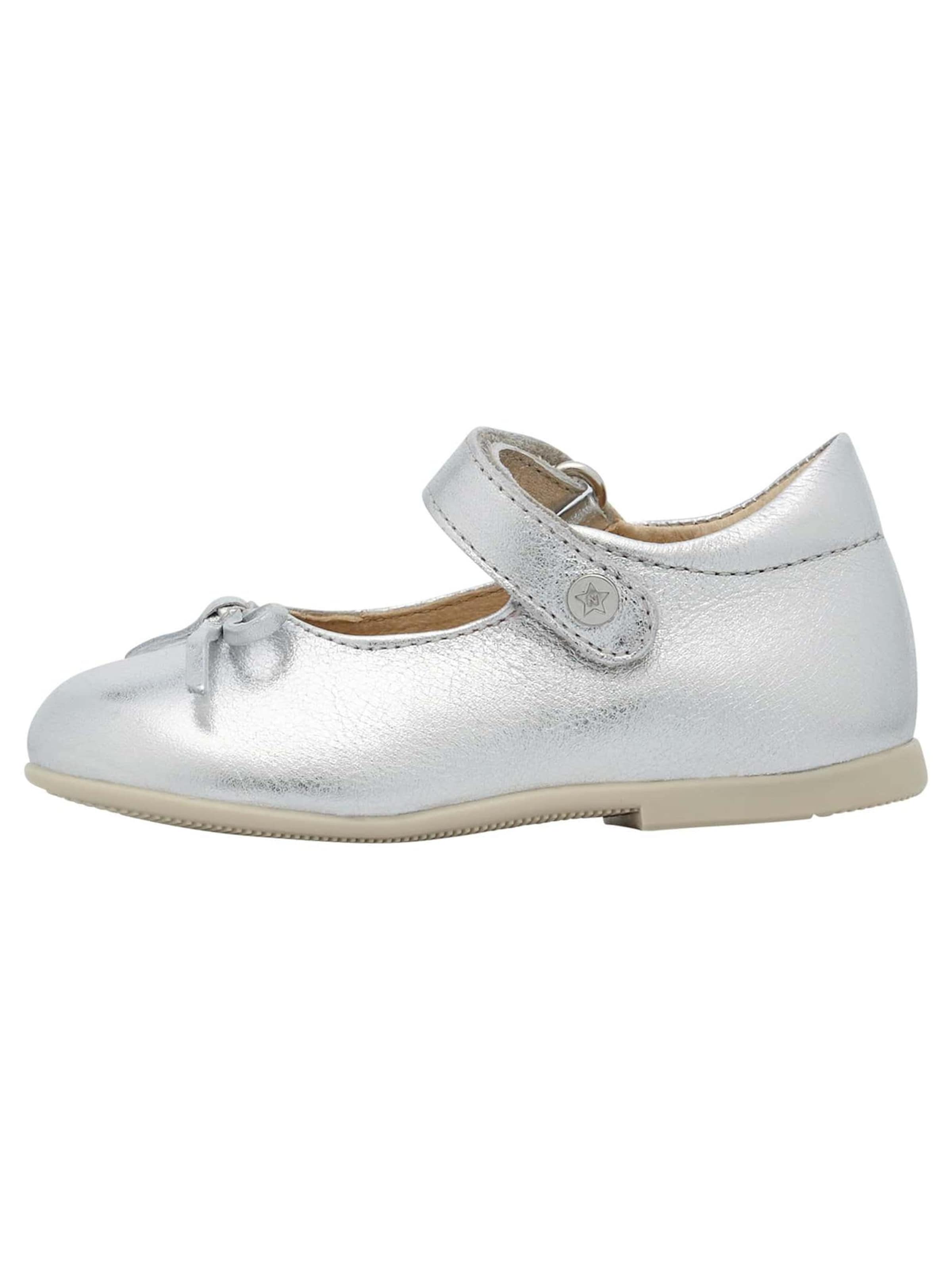 NATURINO Ballerina 'BALLET' in Silver: front