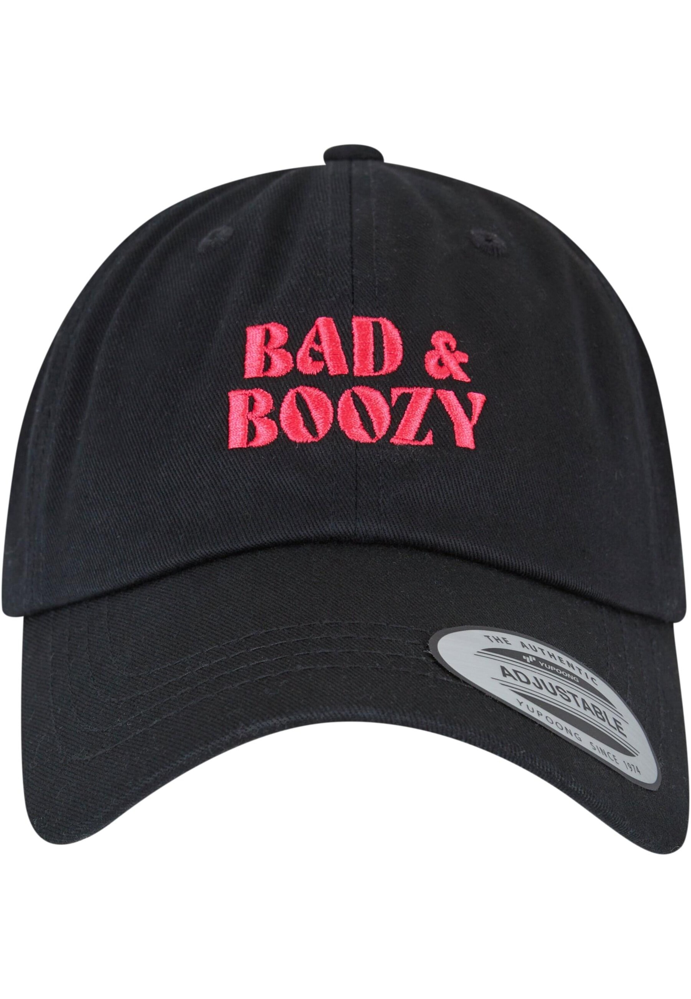Cappello da baseball 'Bad & Boozy' di Days Beyond in nero: frontale
