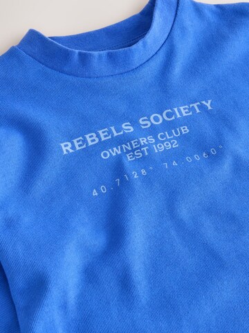 Next - Camiseta en azul