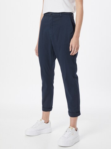 HOPE Tapered Chino Pants 'NEWS EDIT' in Blue: front