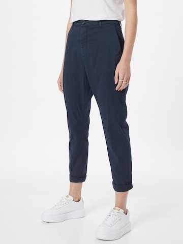 Effilé Pantalon chino 'NEWS EDIT' HOPE en bleu : devant