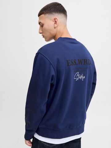 Sweat-shirt JACK & JONES en bleu