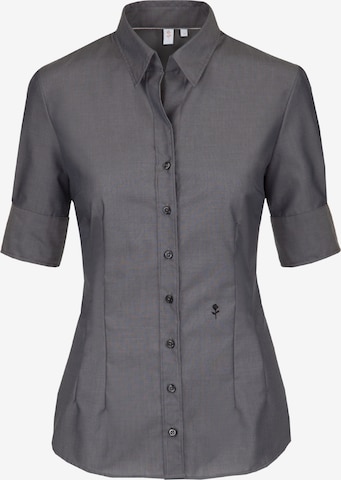 SEIDENSTICKER Blouse 'Schwarze Rose' in Grey: front