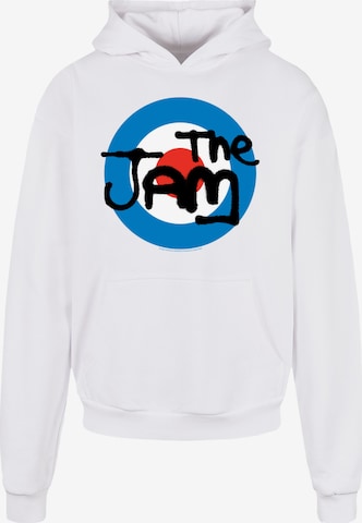 Sweat-shirt 'The Jam Band Classic Logo' F4NT4STIC en blanc : devant