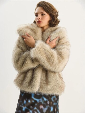 Bianco Lucci Winterjas in Beige