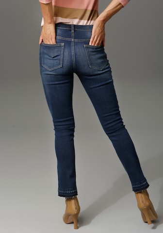 Aniston CASUAL Skinny Jeans in Blau