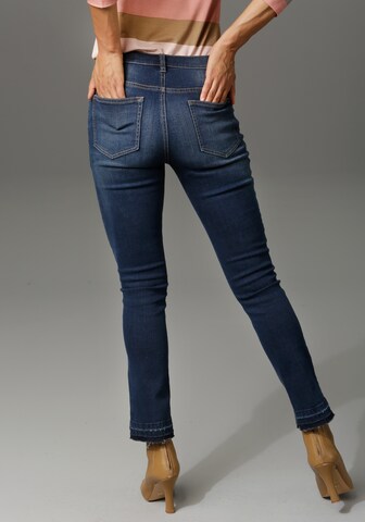 Aniston CASUAL Skinny Jeans in Blau