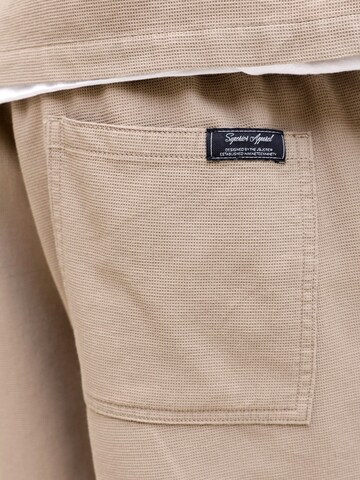 JACK & JONES Regular Broek 'JPSTJaiden' in Beige