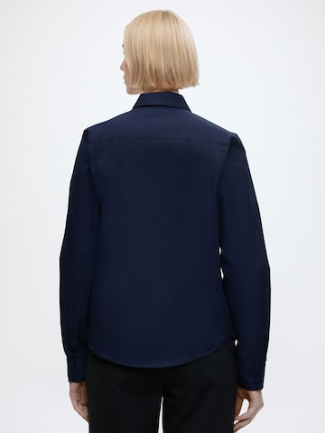HUGO Bluse 'The Essential' in Blau