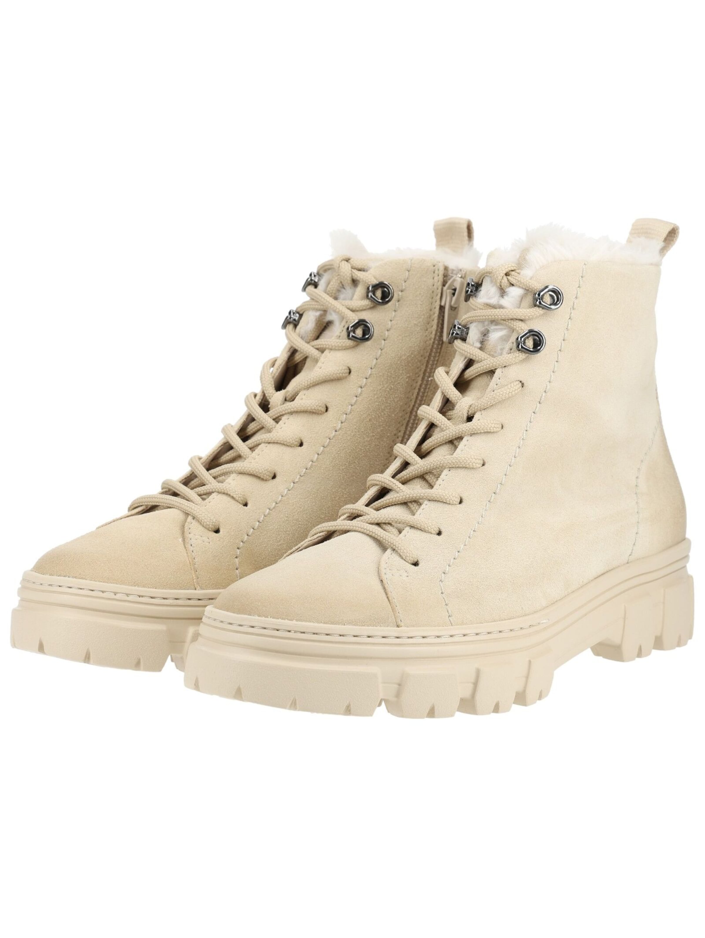Bottines à lacets Paul Green en blanc
