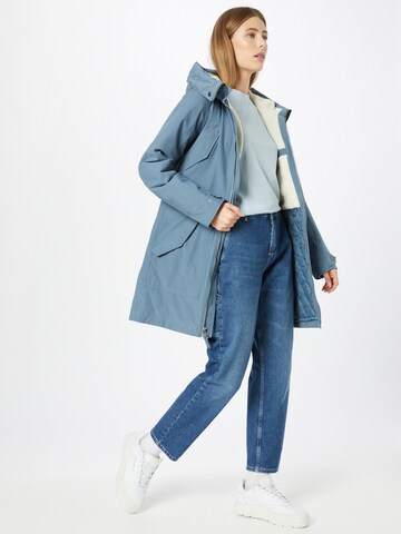 JACK WOLFSKIN Parka 'ROCKY POINT' in Blau