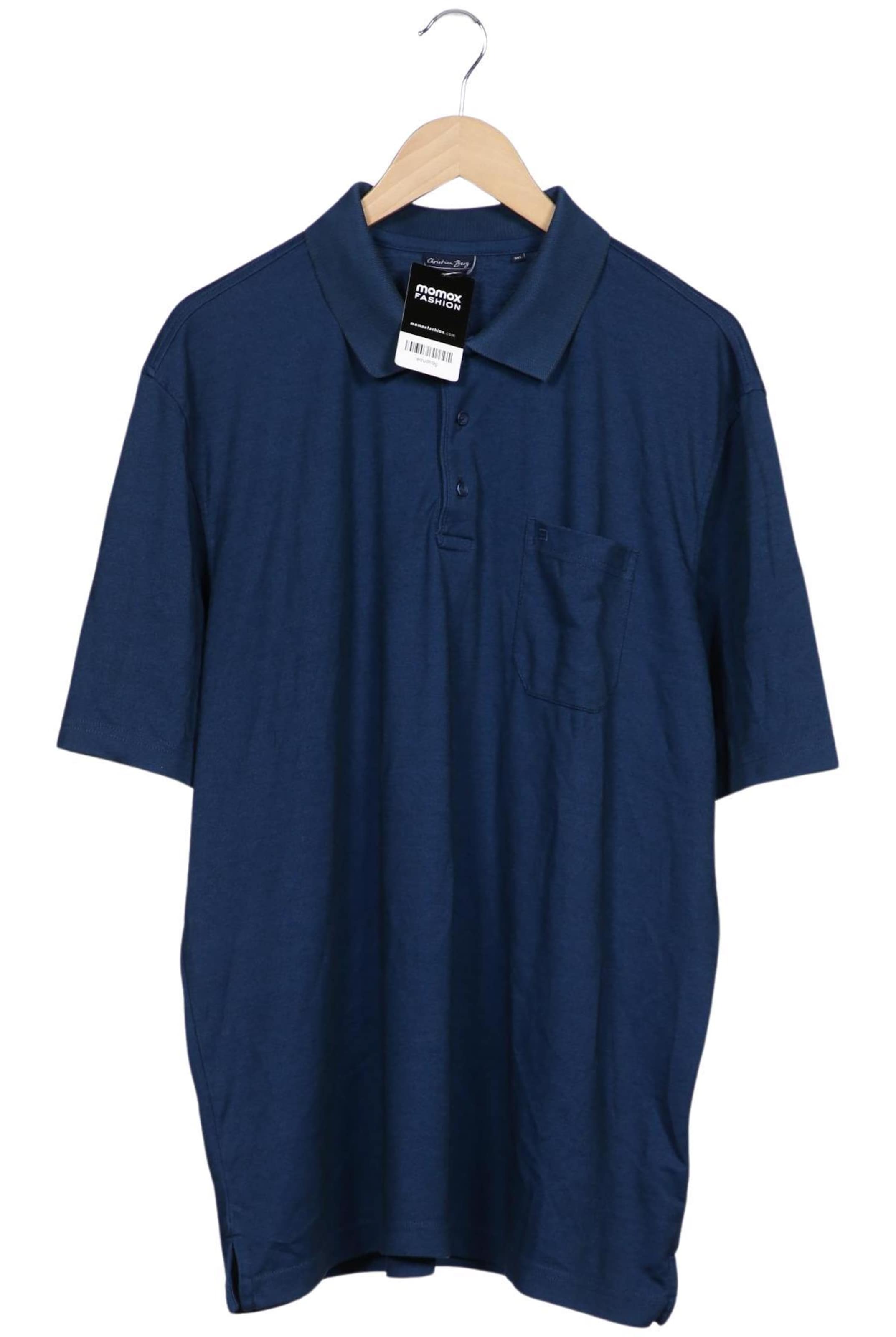 Christian Berg Shirt in XXXL in Blue: front