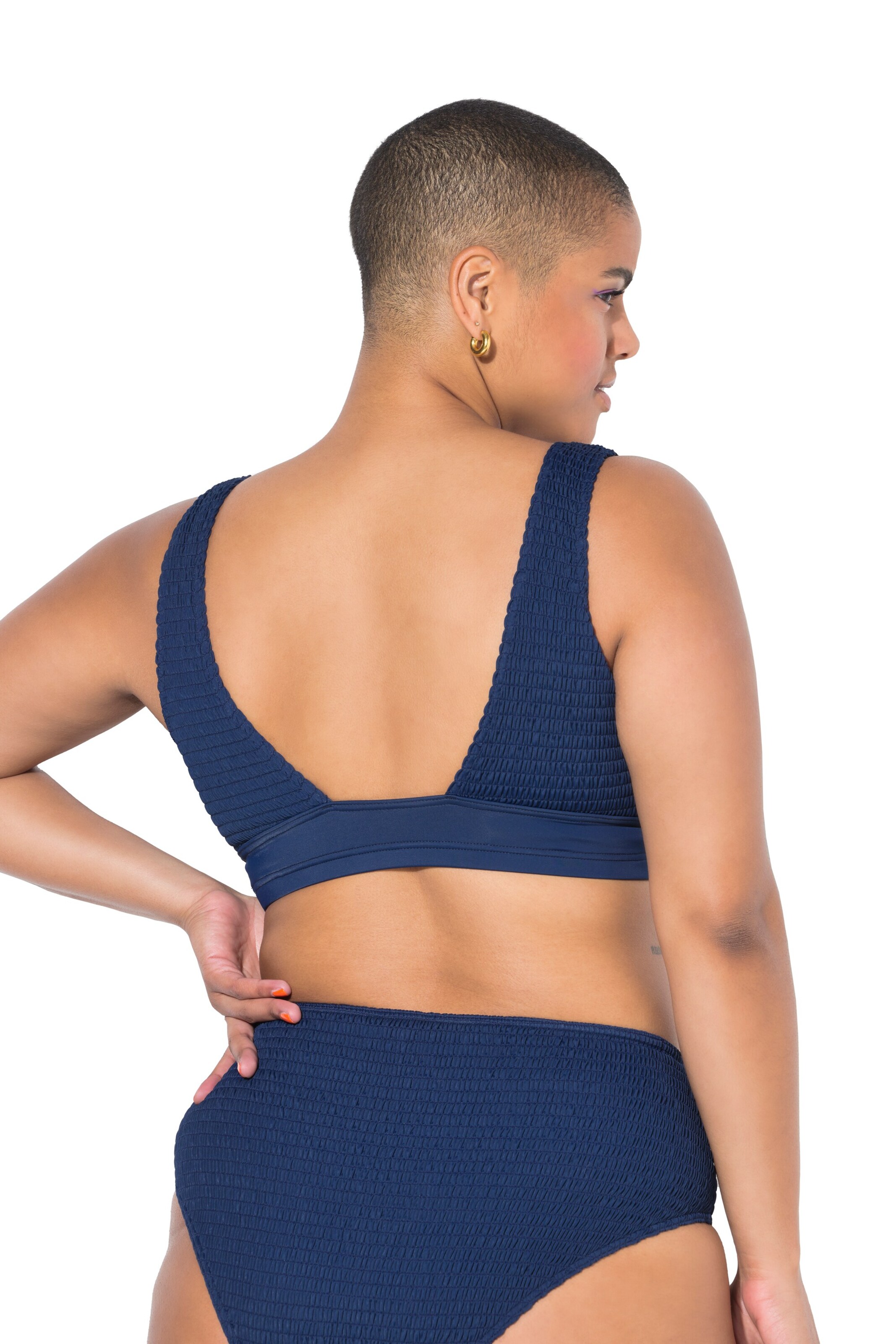 Studio Untold Bustier Bikinitop in Blauw