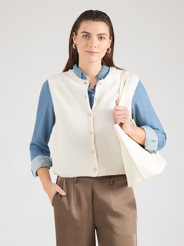 Marc O'Polo Kötött mellény - bézs: elől