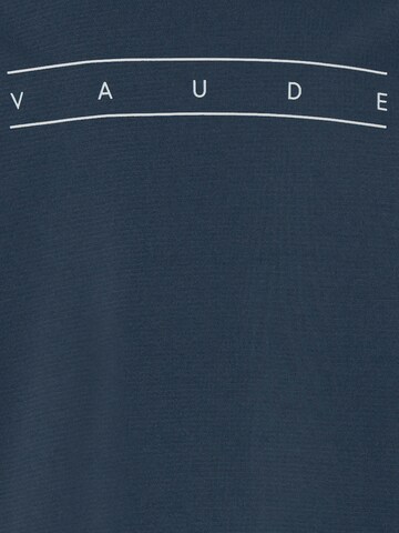 VAUDE Performance shirt 'Vaude' in Blue