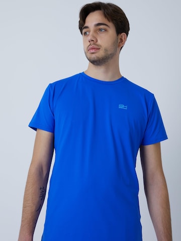 SPORTKIND Funktionsshirt 'Crew Neck'‌‌‌‌‌‌ in Blau