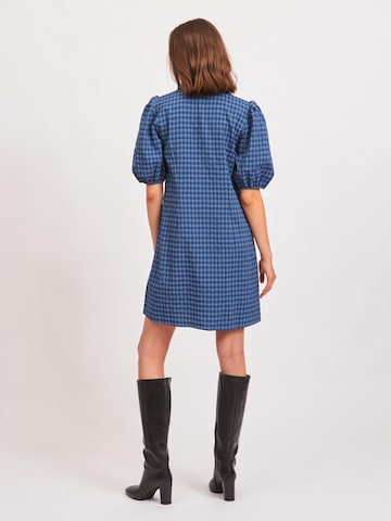 VILA Shirt Dress 'Pipe' in Blue