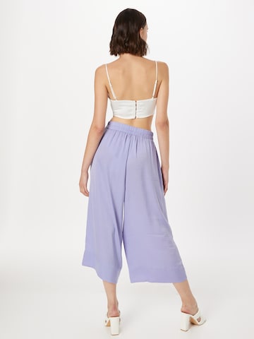 SECOND FEMALE Wide leg Pants 'Minga' in Purple