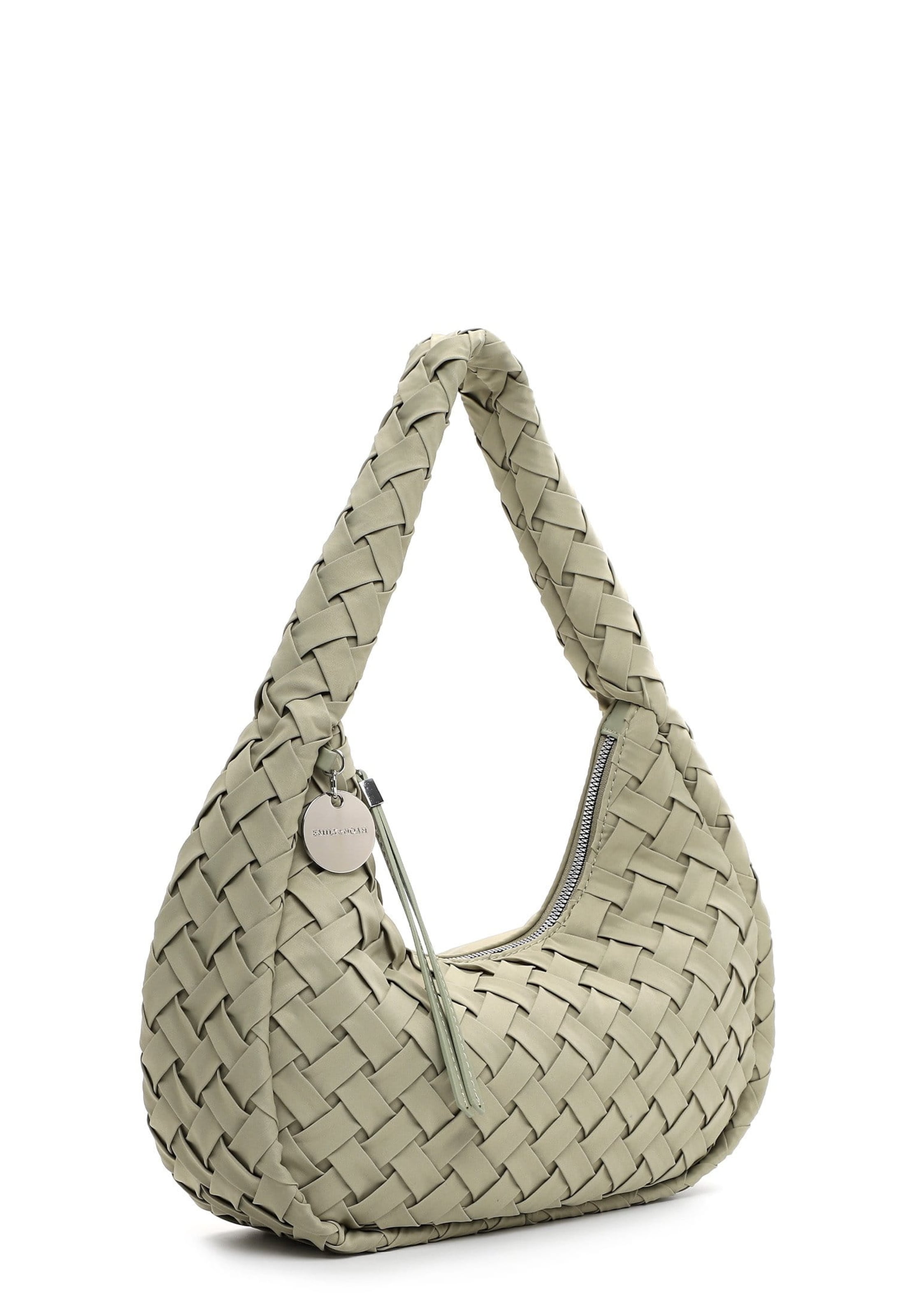 Geantă de umăr 'Erna' de la Emily & Noah pe verde