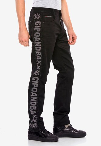 CIPO & BAXX Regular Jeans in Black