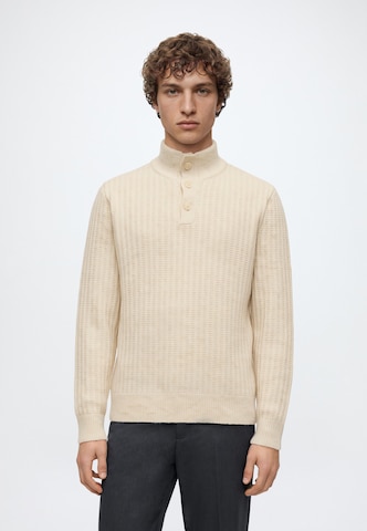 BLEND Sweater 'BHDEXTER' in Grey: front