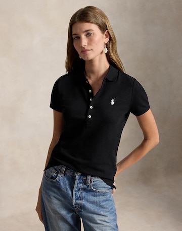 T-shirt Polo Ralph Lauren en noir : devant