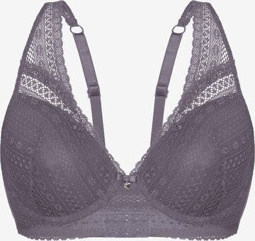 sassa Bra 'WINTER EVENING' in Grey: front