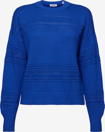 ESPRIT Sweater in Blue: front