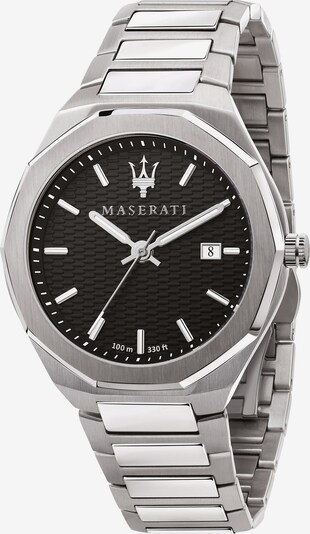 Maserati Uhr 'Stile' in schwarz / silber, Produktansicht