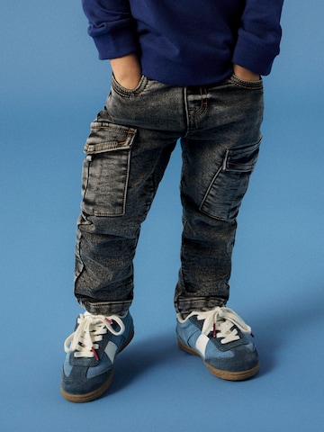 NAME IT Slimfit Jeans in Grijs: voorkant