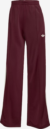 30-32/įprastas ilgis dydžio Kelnės 'Adicolor Classic Firebird' iš ADIDAS ORIGINALS, spalva – vyno raudona spalva / balta, Prekių apžvalga