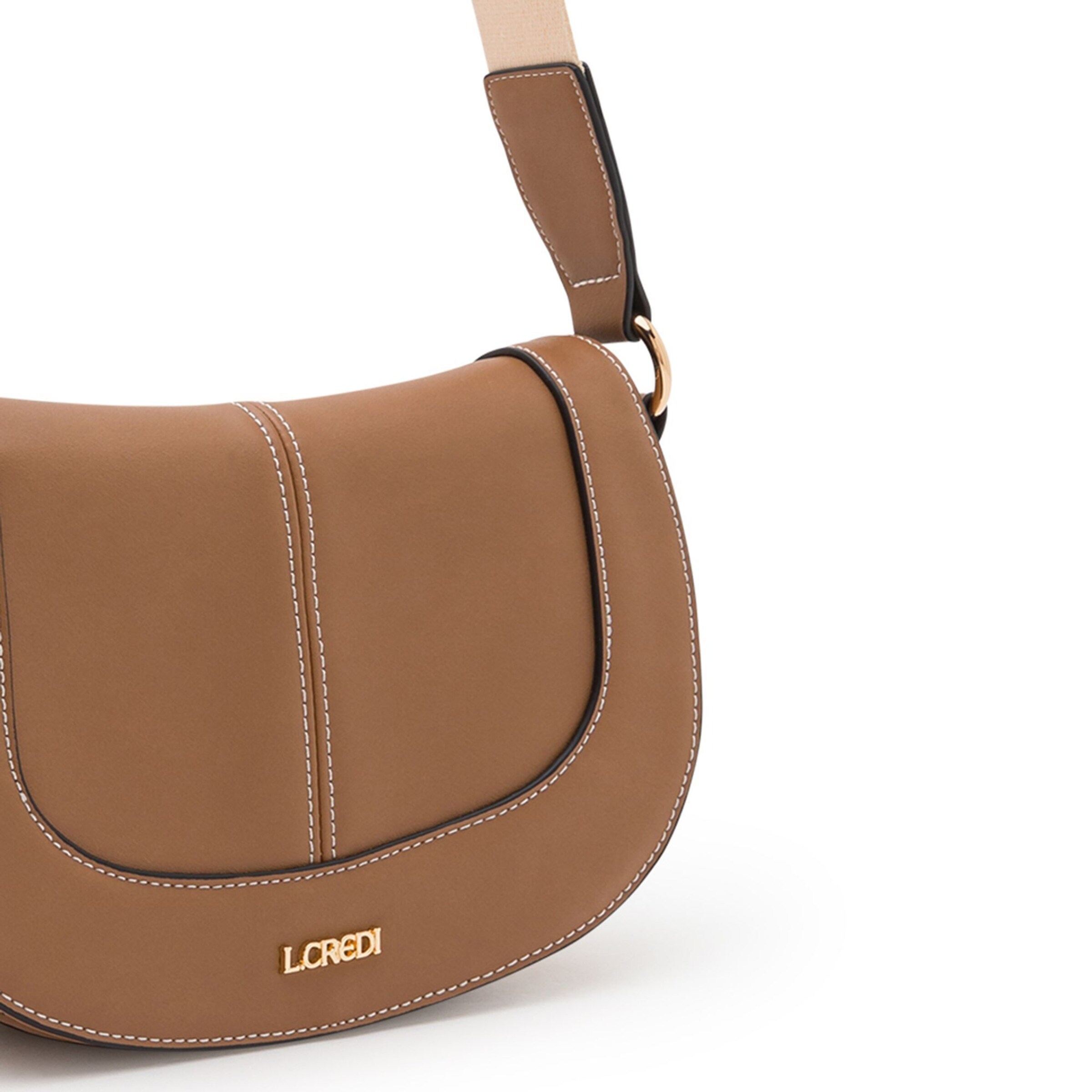 Borsa a tracolla 'Orell' di L.CREDI in marrone