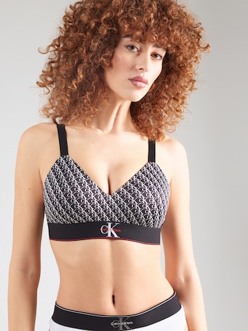 Bustier Soutien-gorge Calvin Klein Underwear en noir : devant