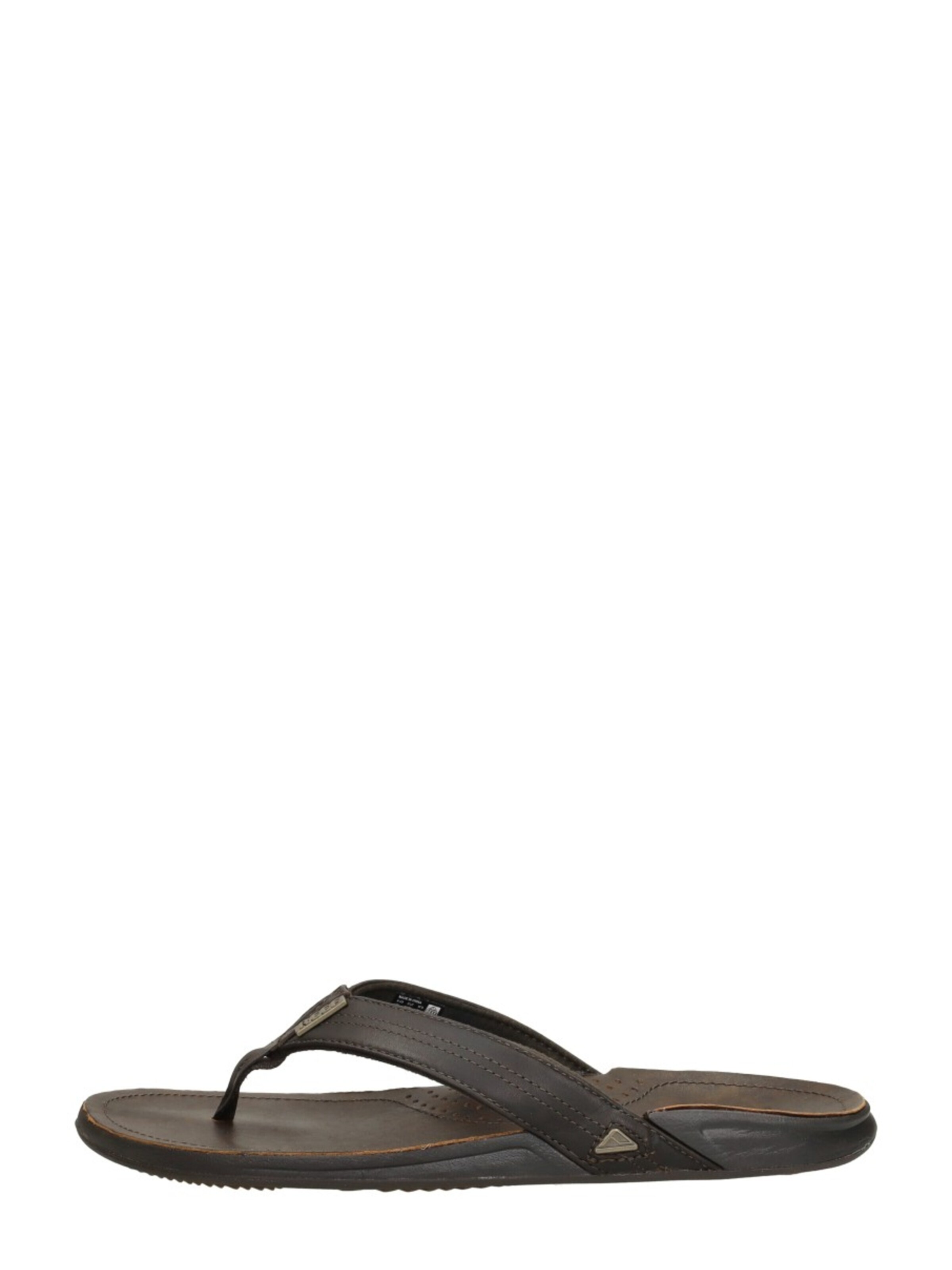 REEF Teenslippers 'J-Bay III' in Bruin: voorkant