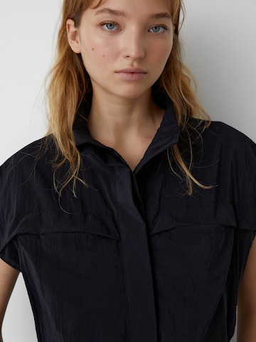 Pull&Bear Jumpsuit in Schwarz