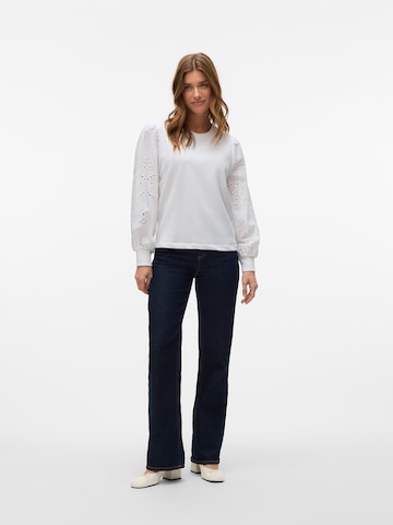 VERO MODA Sweatshirt 'VMDAMINE' in Wit