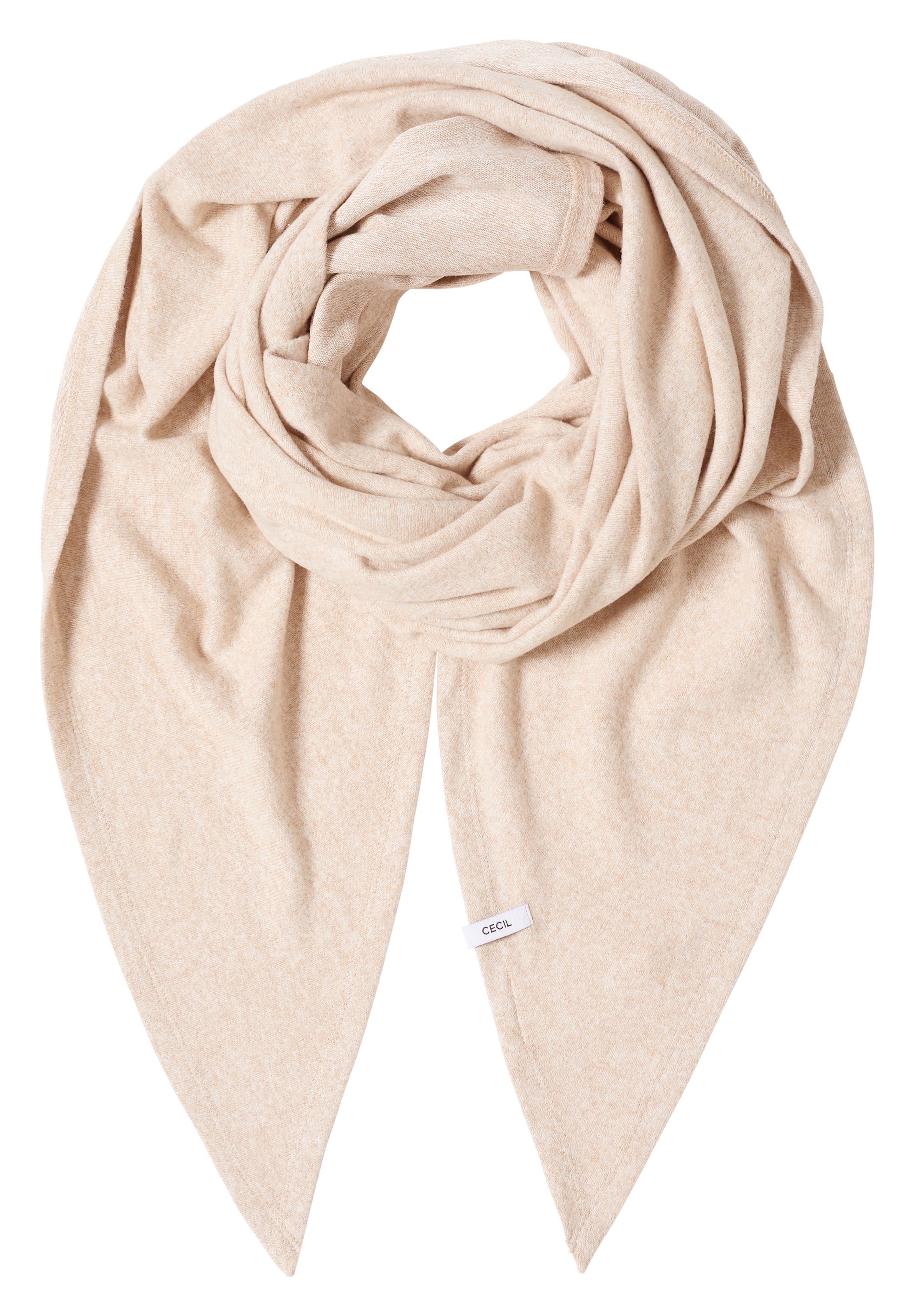 CECIL Wrap in Beige: front
